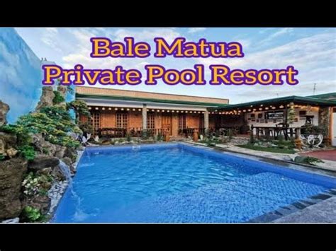 bale matua angeles city|Bale Matua Private Pool Resort .